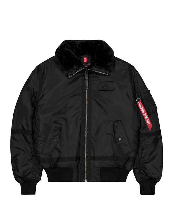 Chaqueta Bomber Alpha Industries B-15 TTTwo Tones Negra Hombre