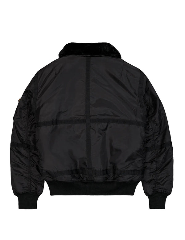 Chaqueta Bomber Alpha Industries B-15 TTTwo Tones Negra Hombre