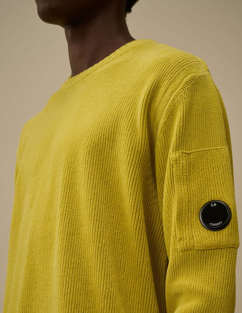 Jersey C.P. Company Cotton Chenille Amarillo Unisex
