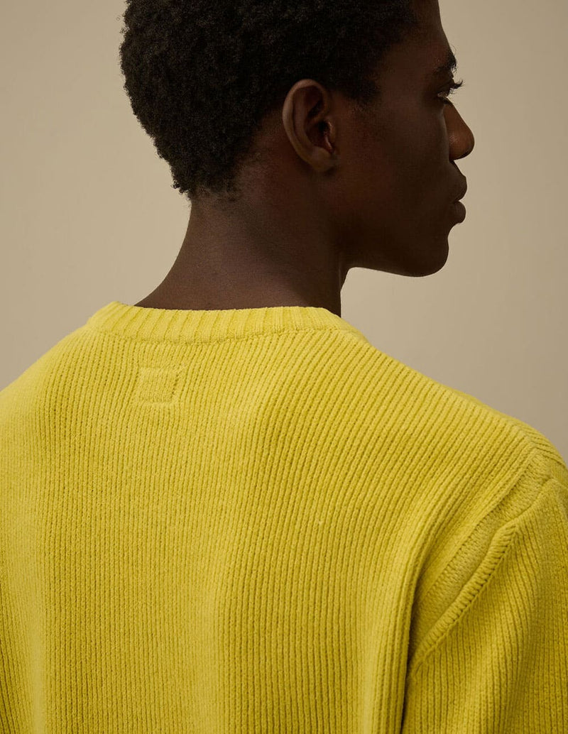 Jersey C.P. Company Cotton Chenille Amarillo Unisex