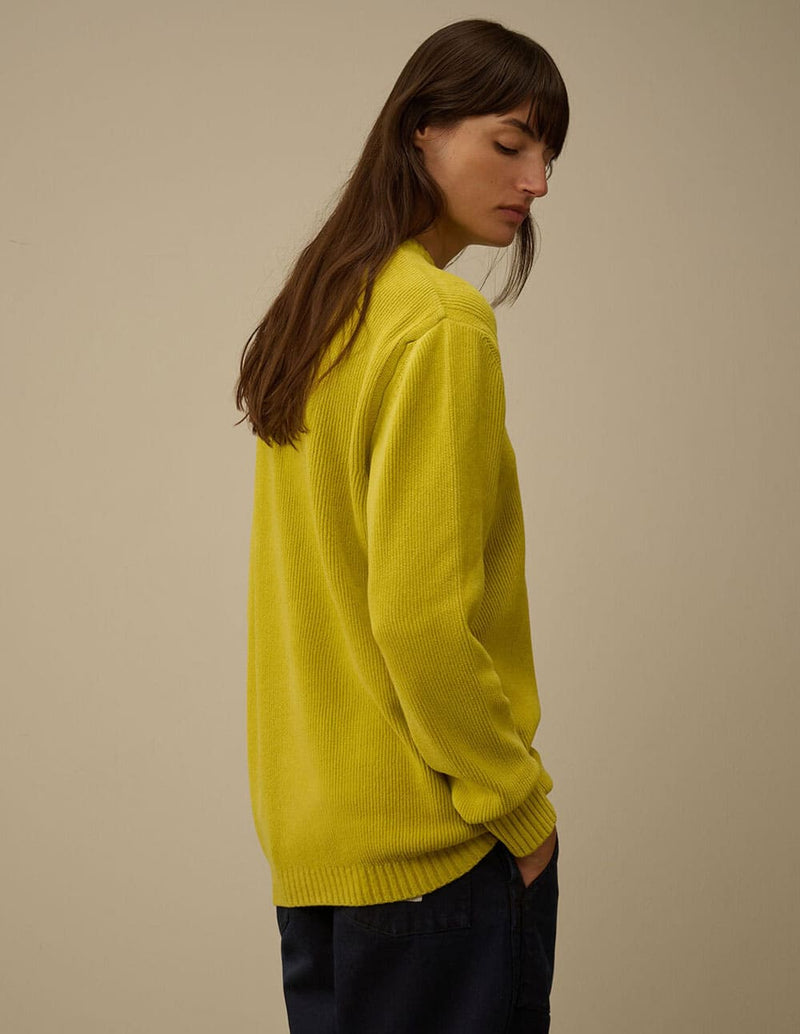 Jersey C.P. Company Cotton Chenille Amarillo Unisex