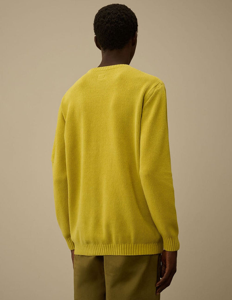 Jersey C.P. Company Cotton Chenille Amarillo Unisex