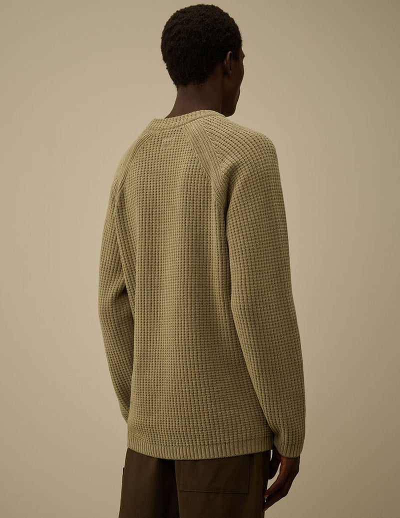 Jersey C.P. Company Cotton Chenille Lens Marrón Hombre