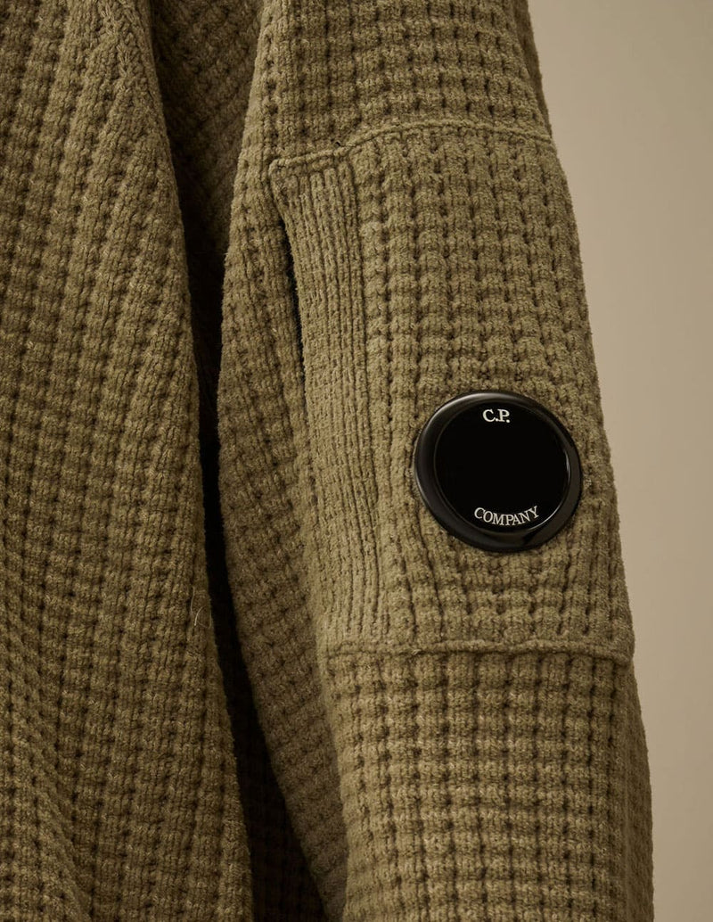 Jersey C.P. Company Cotton Chenille Lens Marrón Hombre