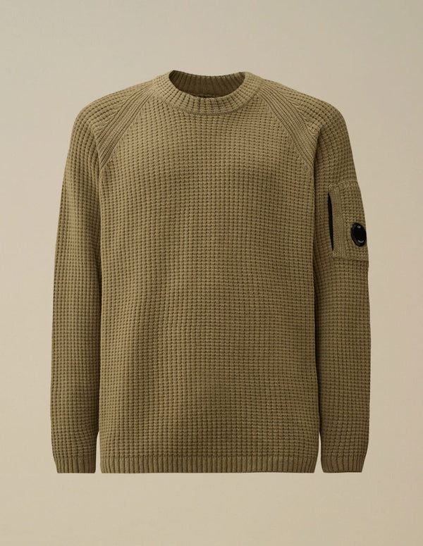 Jersey C.P. Company Cotton Chenille Lens Marrón Hombre