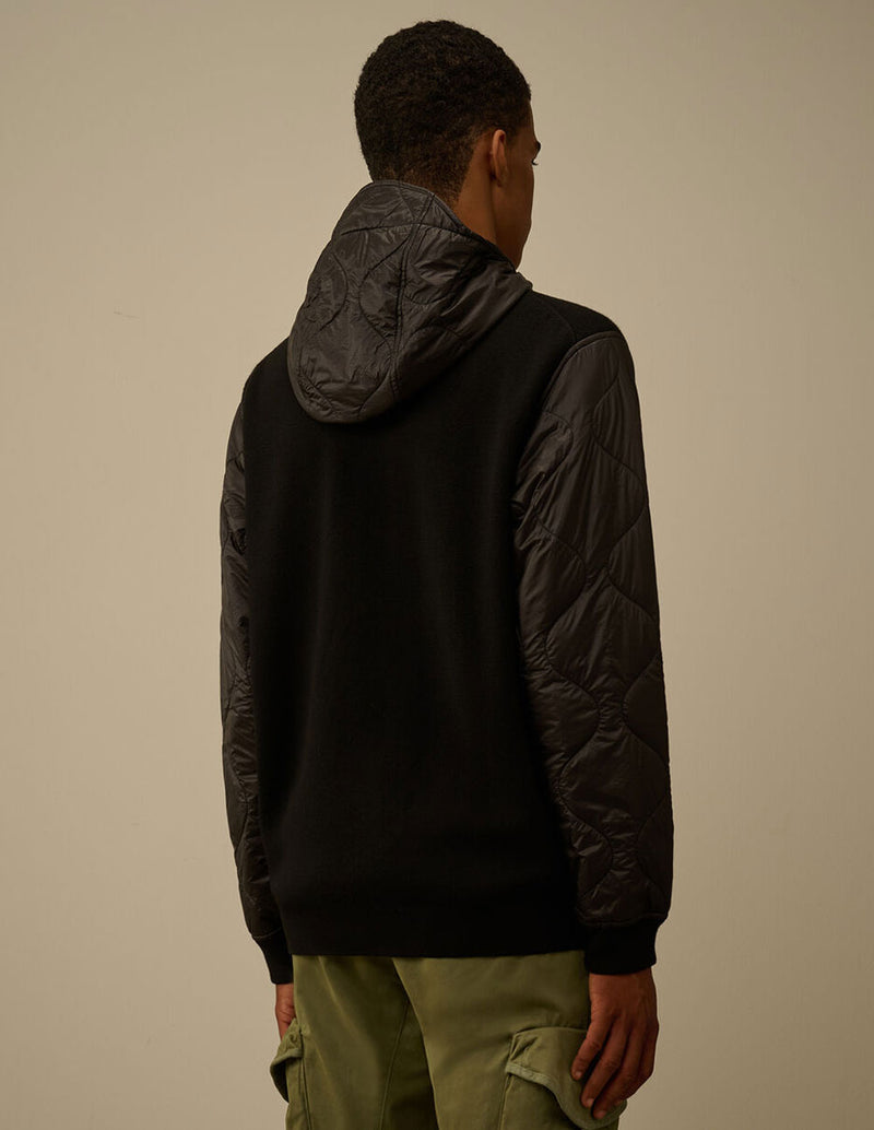 Chaqueta C.P. Company Extrafine Merino Wool Negra Hombre