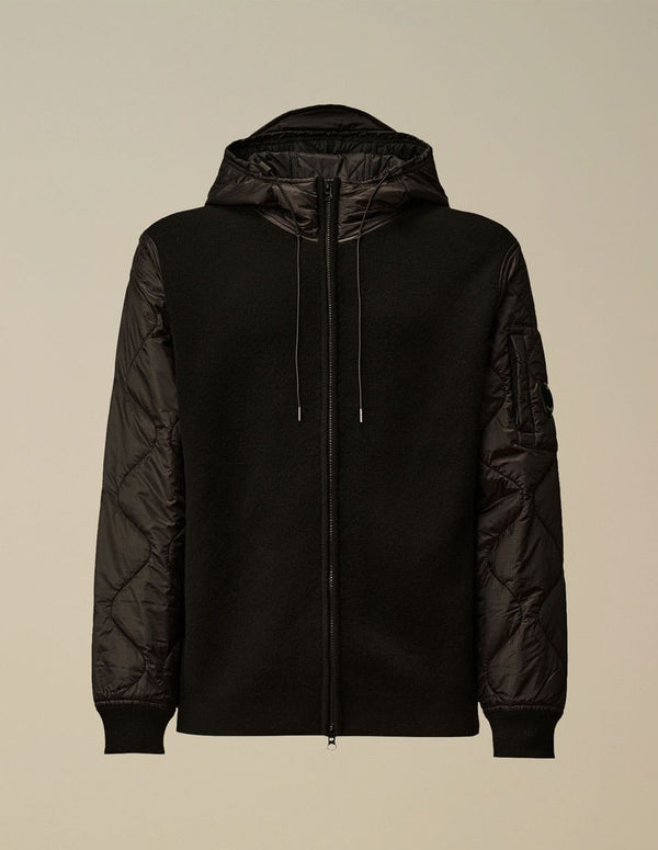 Chaqueta C.P. Company Extrafine Merino Wool Negra Hombre