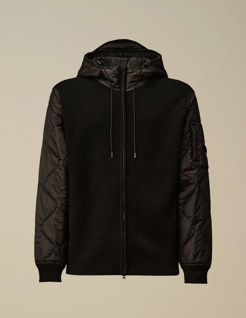 Chaqueta C.P. Company Extrafine Merino Wool Negra Hombre