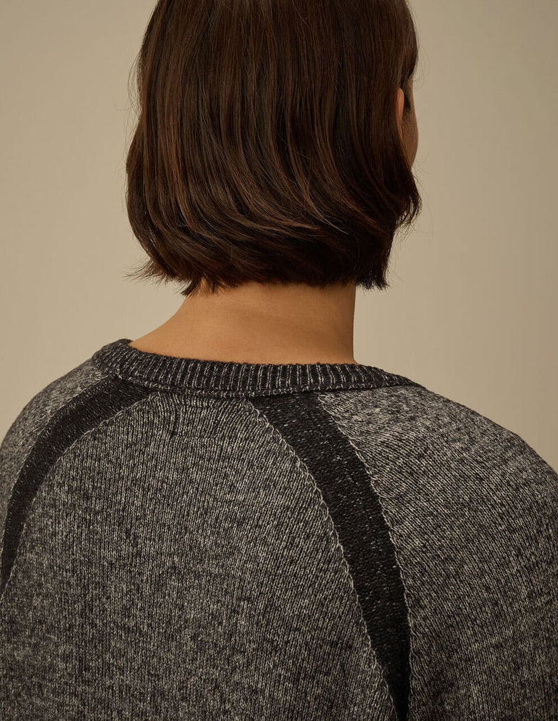 Jersey C.P. Company Fleece Knit Crewneck Gris Hombre