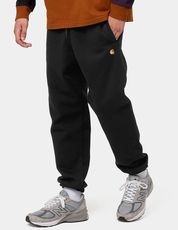 Carhartt WIP Black Men's Tracksuit Pants