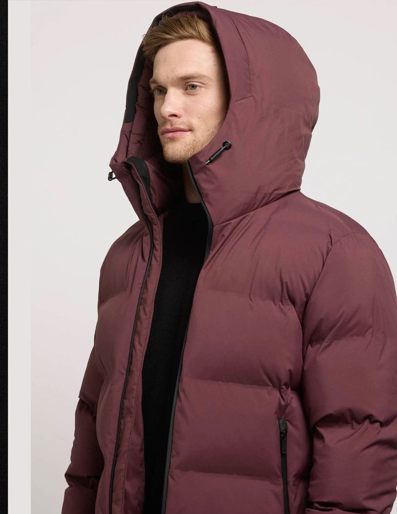 Parka Khujo Caius3 Granate Hombre