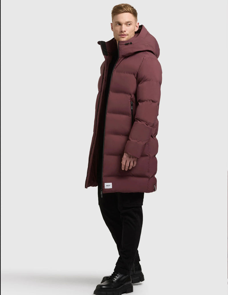 Parka Khujo Caius3 Granate Hombre