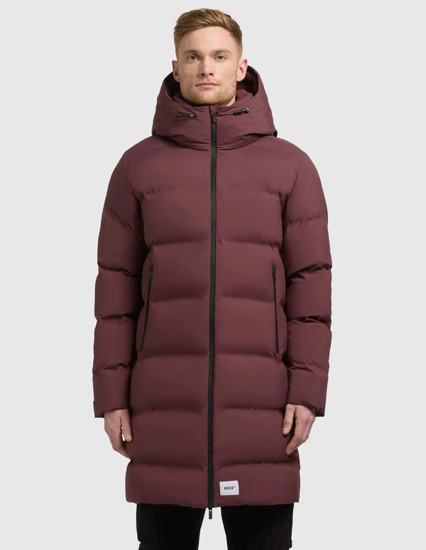 Parka Khujo Caius3 Granate Hombre