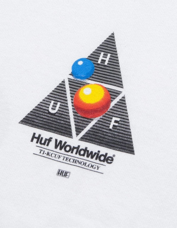 Camiseta HUF Video Format Blanca Hombre