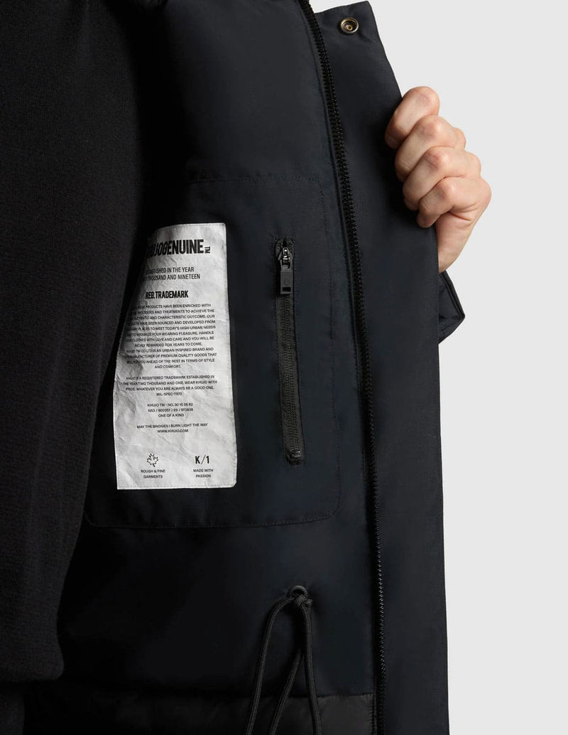 Parka Khujo Anth2 Azul Hombre