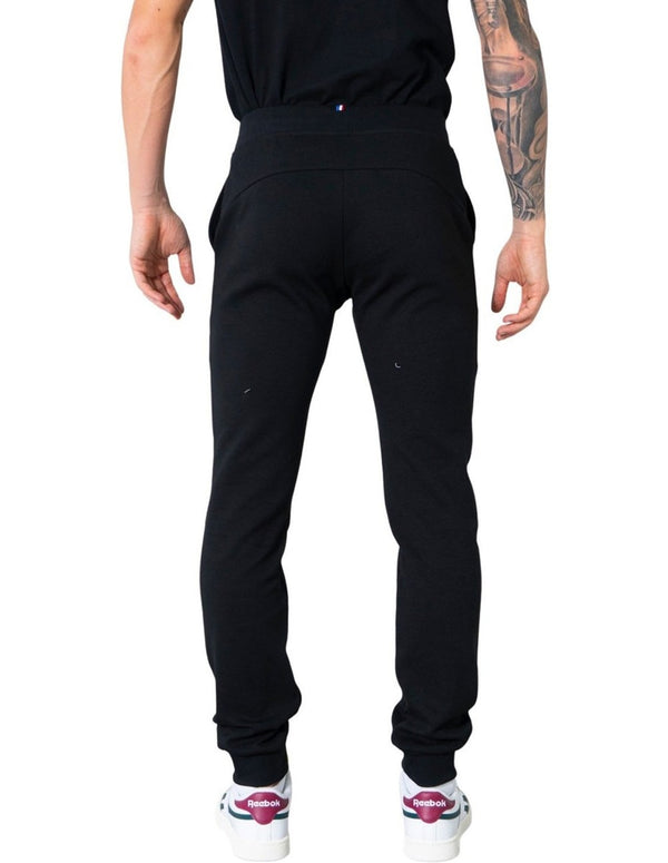 Pantalón de Chándal Le Coq Sportif Essentiels con Logo Negro Hombre