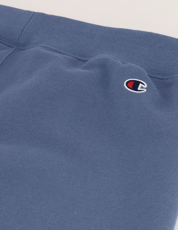 Champion Men's Blue Embroidered Logo Pant