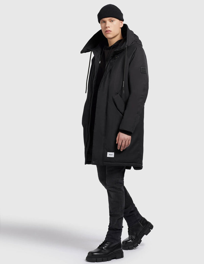Parka Khujo Hant Negra Hombre