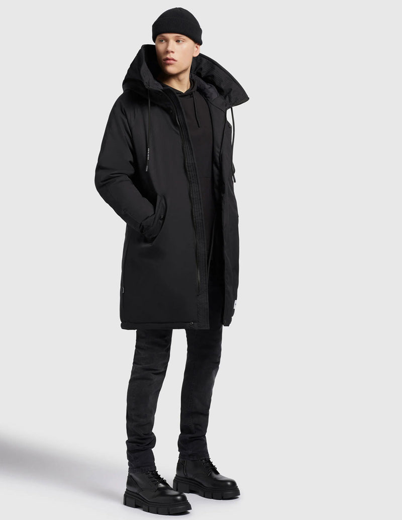 Parka Khujo Hant Negra Hombre
