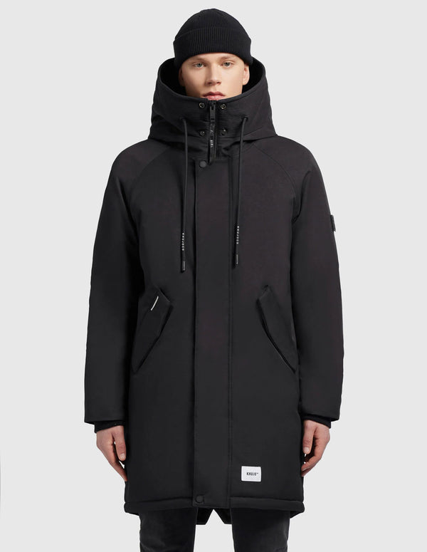 Parka Khujo Hant Negra Hombre