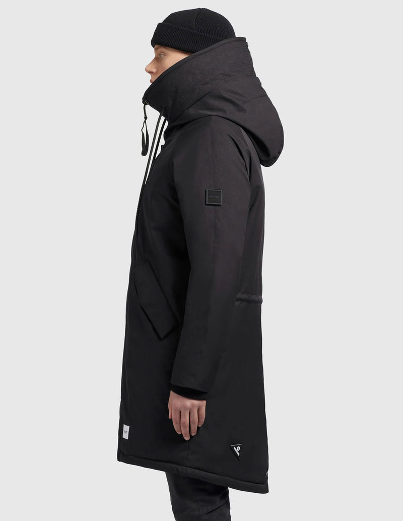 Parka Khujo Hant Negra Hombre