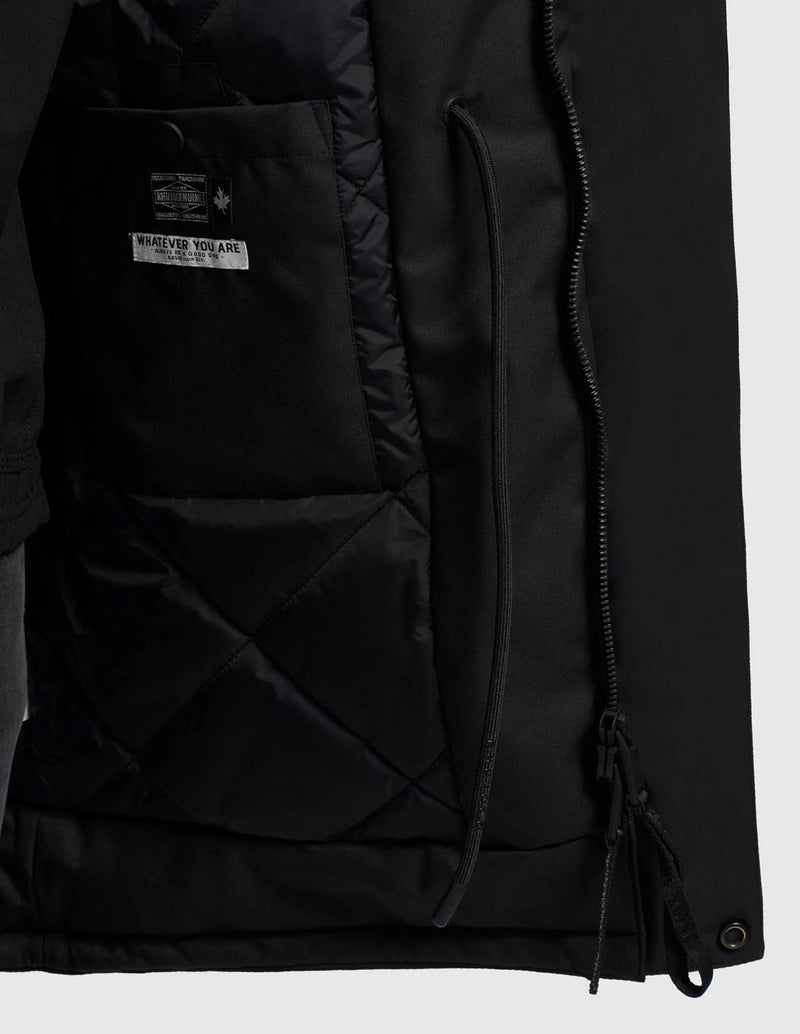 Parka Khujo Hant Negra Hombre
