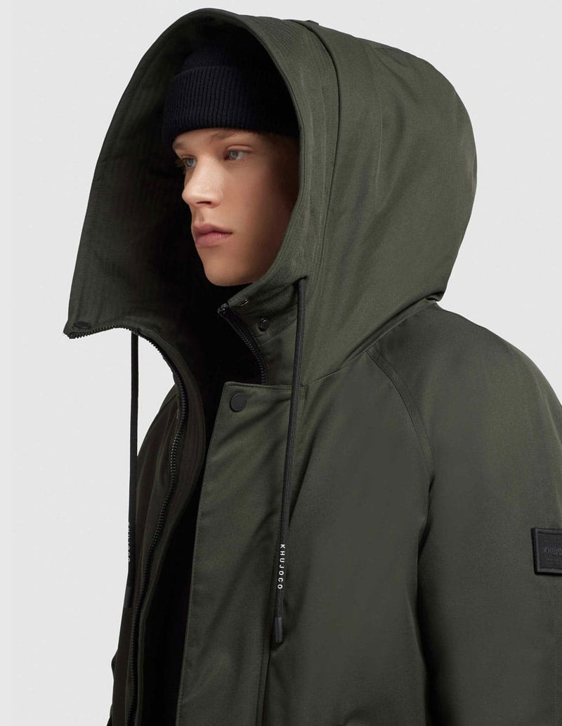 Parka Khujo Hant Verde Hombre
