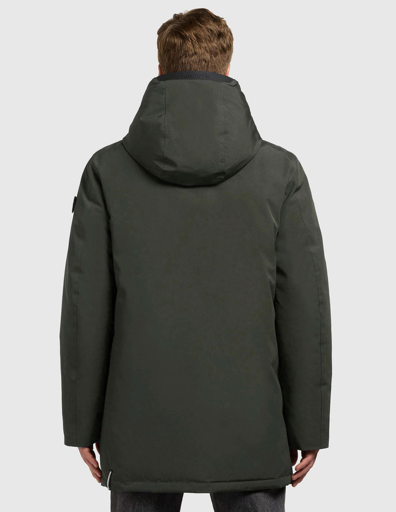 Parka Khujo Kann Acolchada Verde Hombre