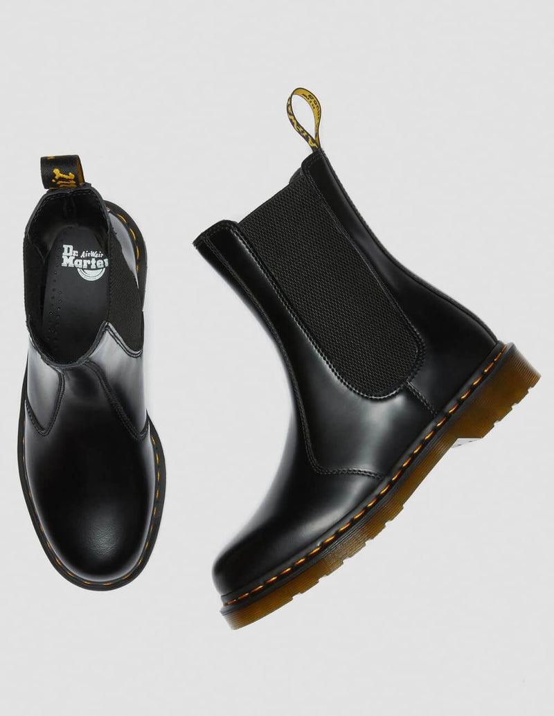 Dr. Martens 2976 Black Leather Chelsea Boots Unisex