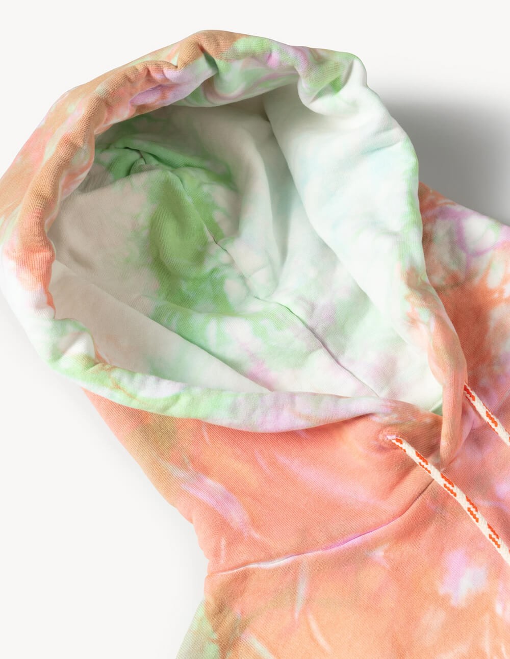 Men's Aries Arise Tie Dye Hoodie with Multicolor Logo