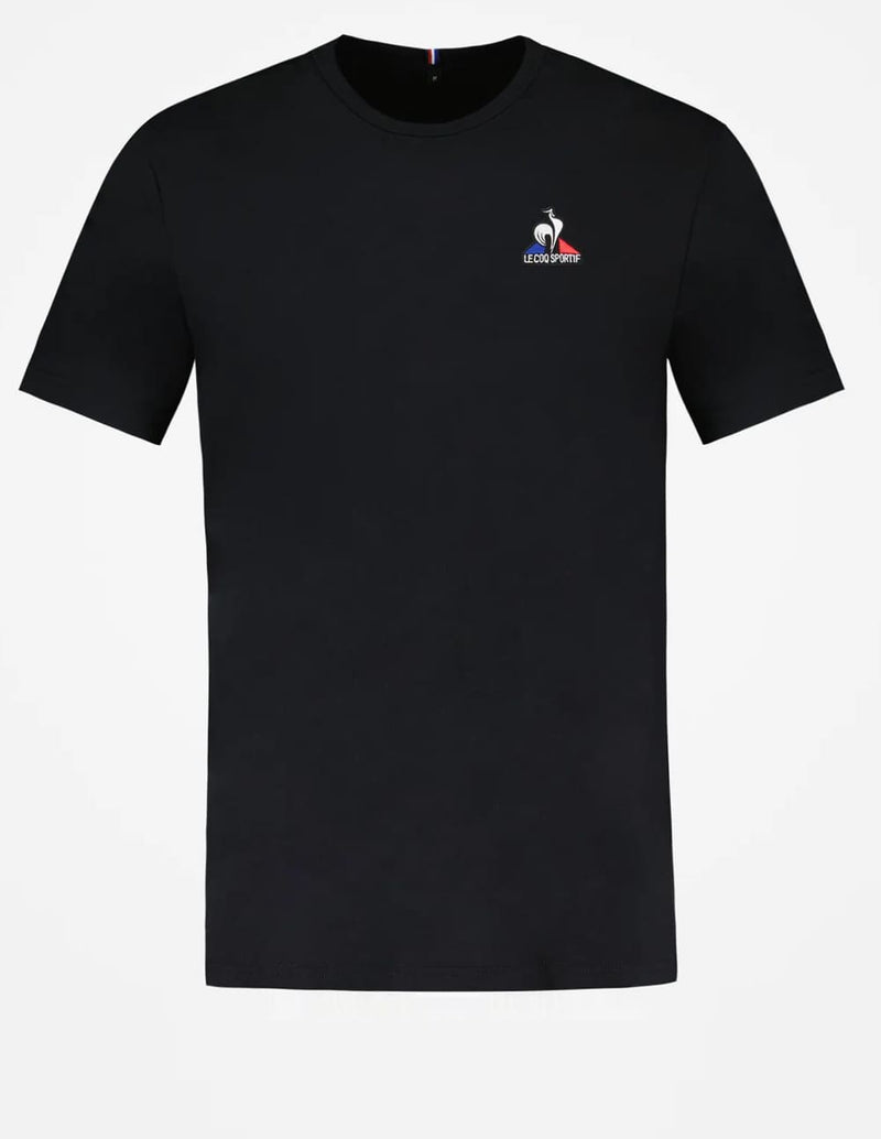 Camiseta Le Coq Sportif con Logo Negra Hombre