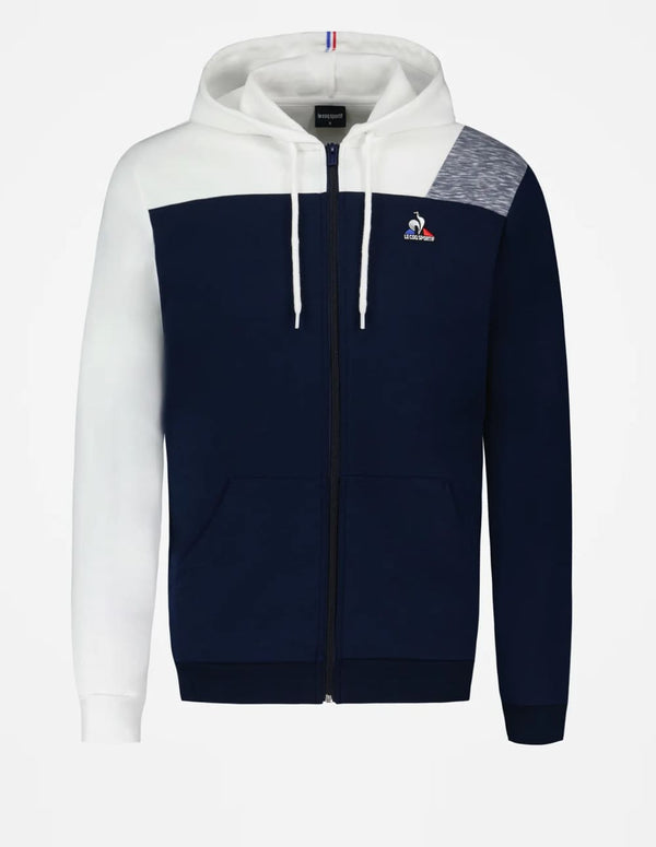 Sudadera con Capucha Le Coq Sportif con Logo Azul Marino Unisex