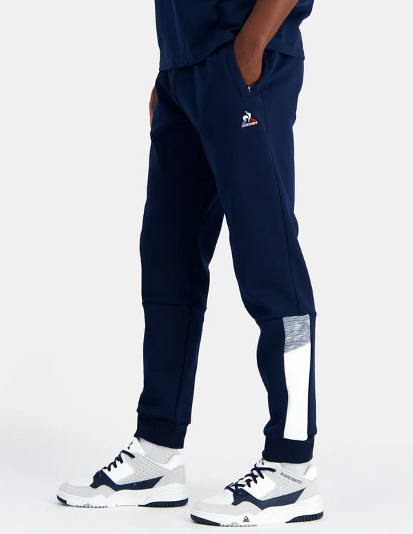 Pantalón Le Coq Sportif con Logo Azul Hombre