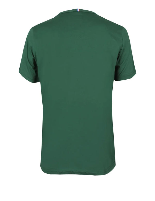 Camiseta Le Coq Spotif con Logo Verde Hombre