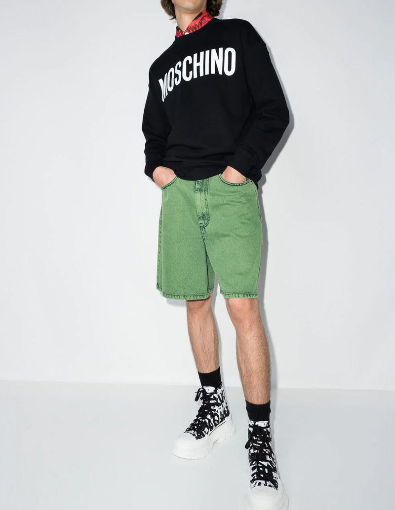 Sudadera Moschino con Logo Negra Hombre