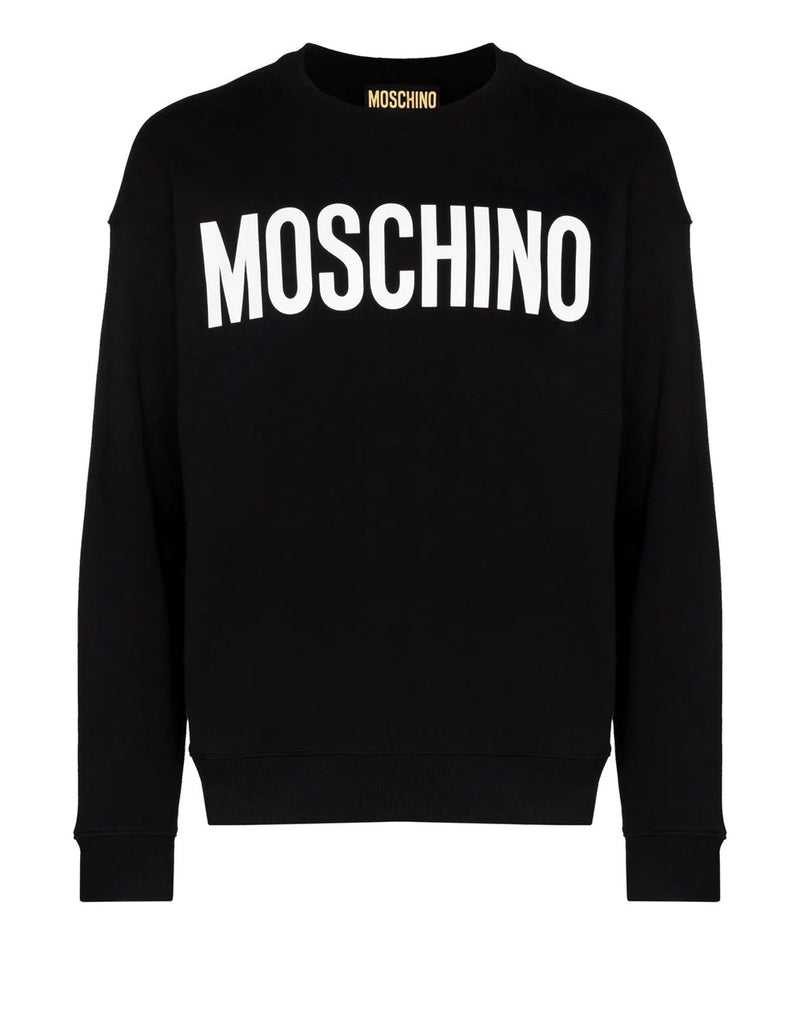 Sudadera Moschino con Logo Negra Hombre