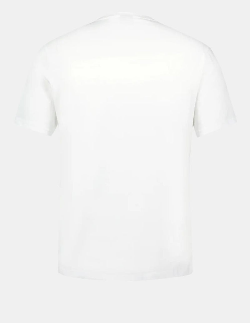 Camiseta Le Coq Sportif con Logo Blanca Hombre