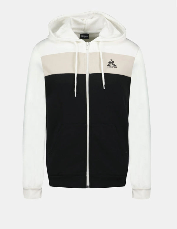 Sudadera con Capucha Le Coq Sportif Contemporain Negra Hombre