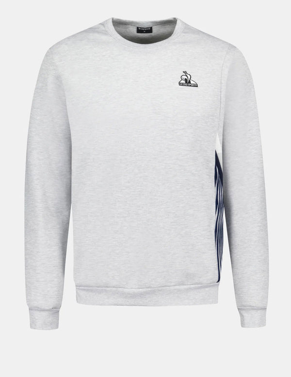 Sudadera Le Coq Sportif con Logo Gris Hombre