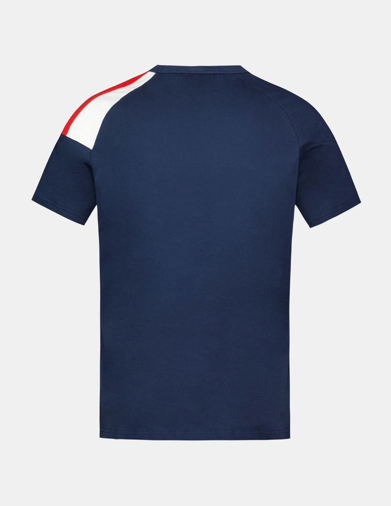 Camiseta Le Coq Sportif Tricolor Azul Marino Hombre