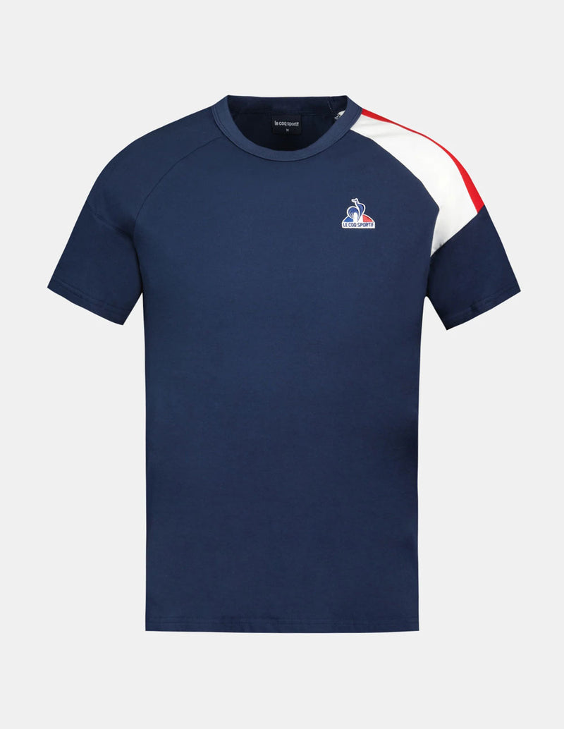 Camiseta Le Coq Sportif Tricolor Azul Marino Hombre