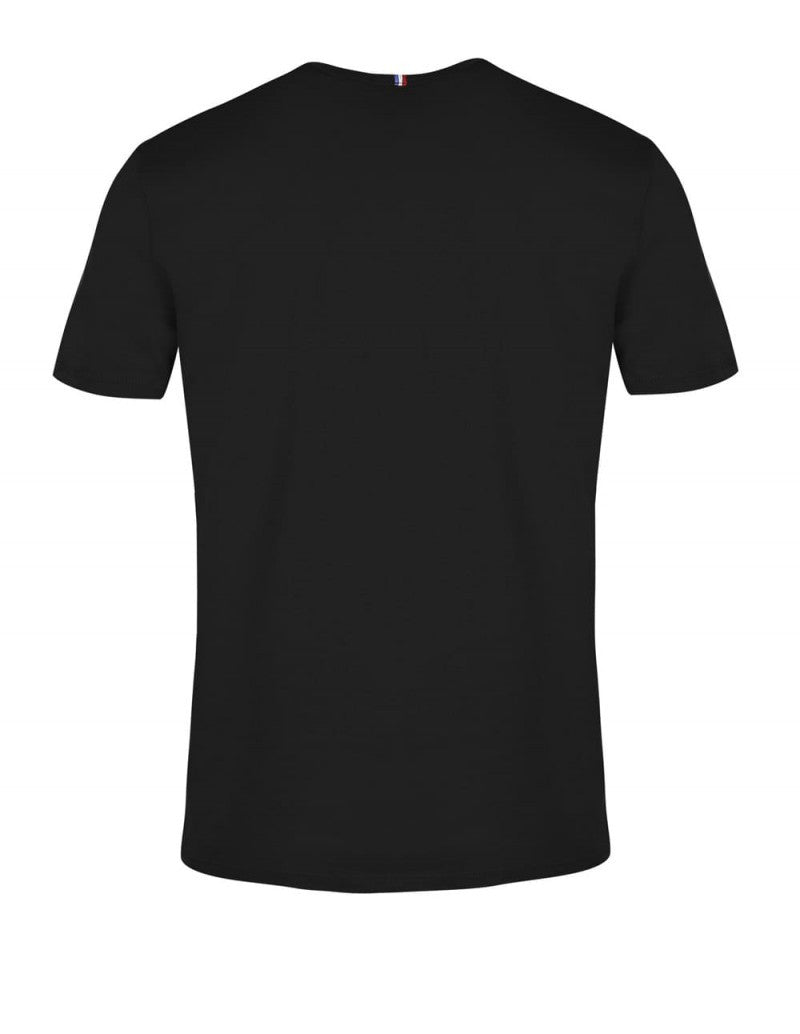 Camiseta Le Coq Sportif Essentiels con Logo Negra Hombre