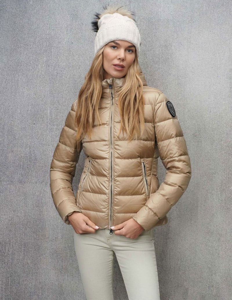 Plumas Blauer USA Charme Beige Mujer