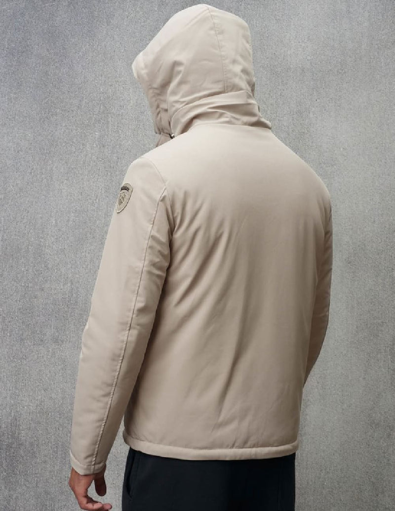 Chaqueta Blauer USA Andrew de Neopreno Beige Hombre