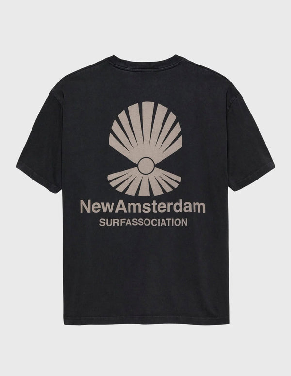 Camiseta New Amsterdam Oyster Negra Unisex
