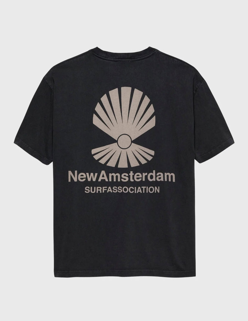 Camiseta New Amsterdam Oyster Negra Unisex
