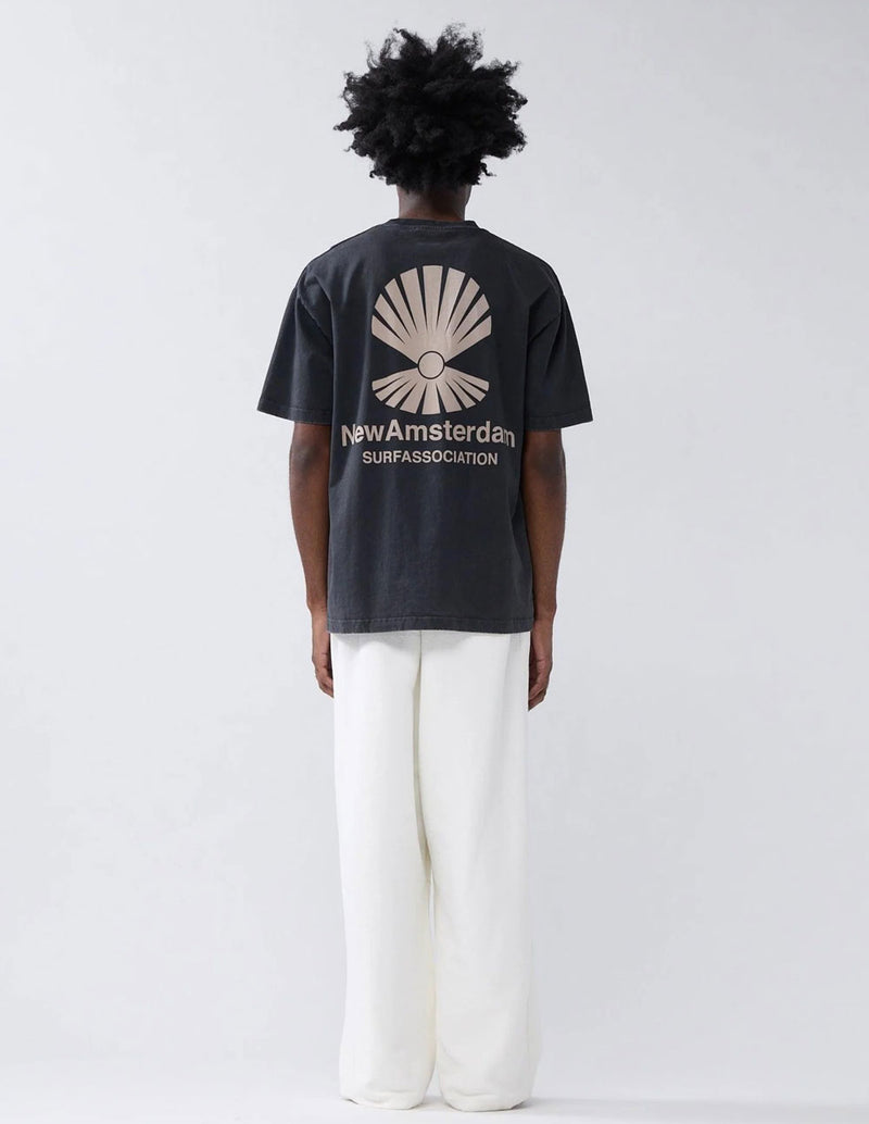 Camiseta New Amsterdam Oyster Negra Unisex