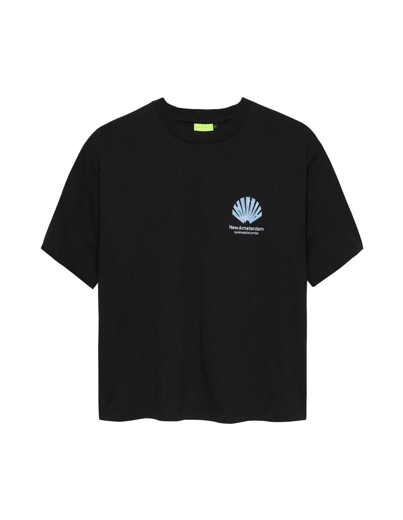 Camiseta New Amsterdam Line Up Negra Unisex