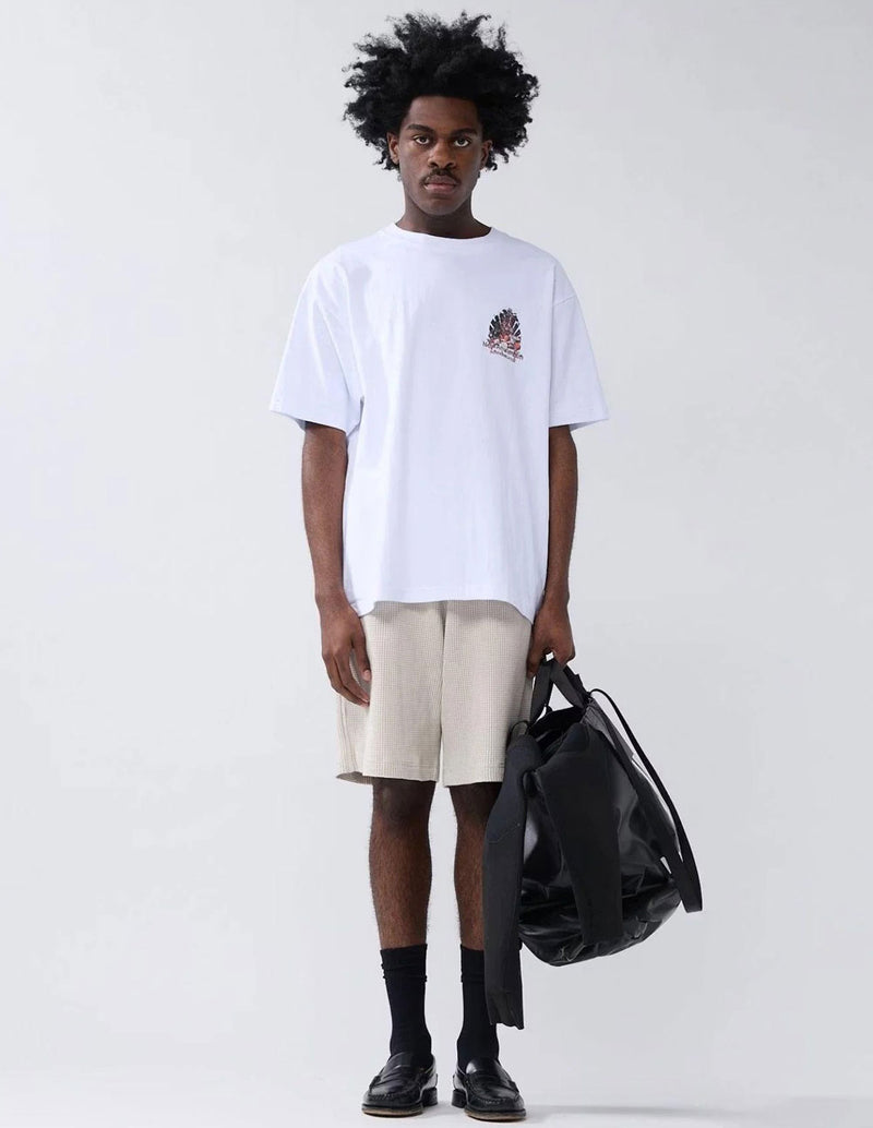 Camiseta New Amsterdam Buffet Blanca Unisex
