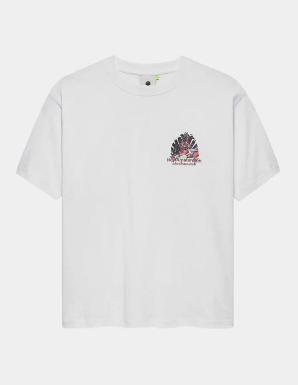 Camiseta New Amsterdam Buffet Blanca Unisex
